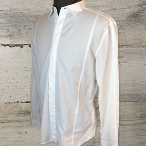 Armani Exchange White Dress Shirt